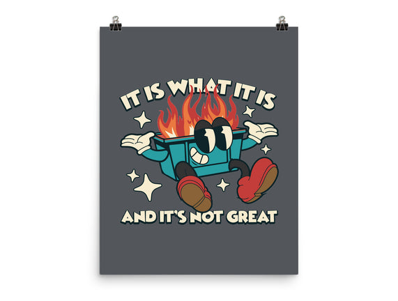 And It's Not Great