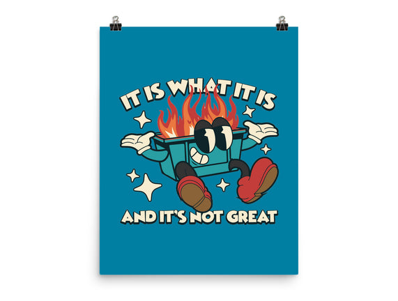 And It's Not Great