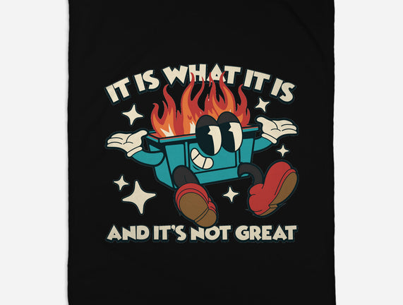 And It's Not Great