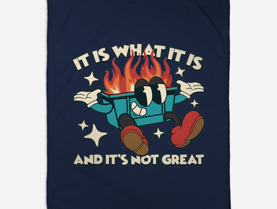 And It's Not Great