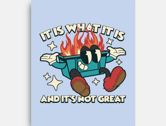 And It's Not Great