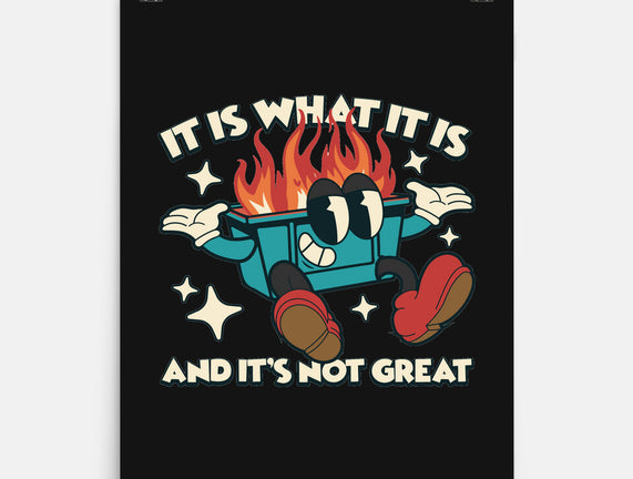 And It's Not Great