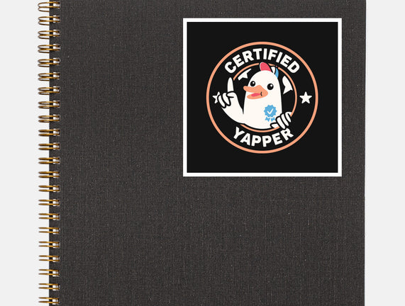 Certified Yapper