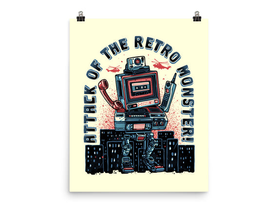 Attack Of The Retro Monster