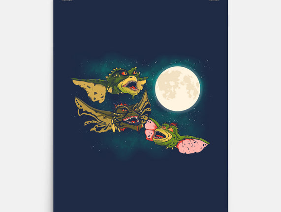 Three Gremlin Moon