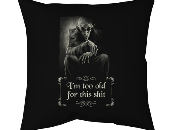 Nosferatu Is Too Old