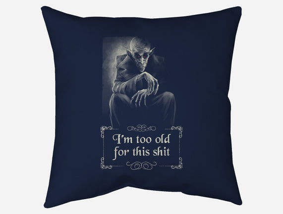 Nosferatu Is Too Old