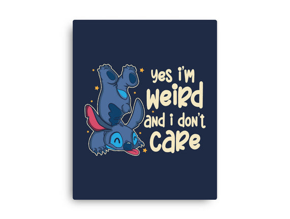 Yes I'm Weird
