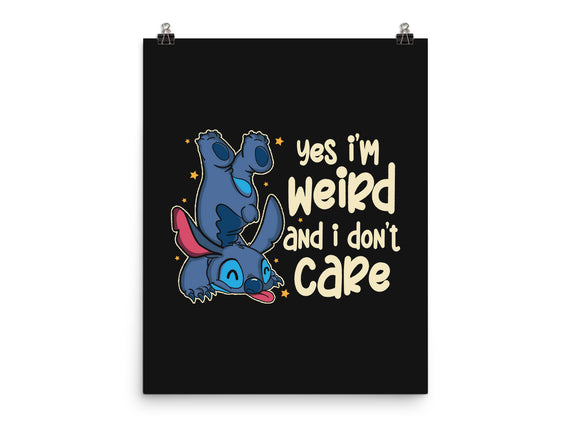 Yes I'm Weird