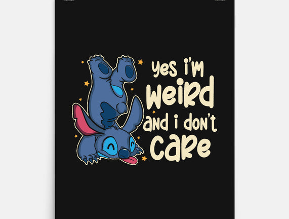 Yes I'm Weird