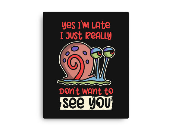 Yes I'm Late