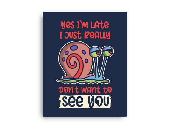 Yes I'm Late