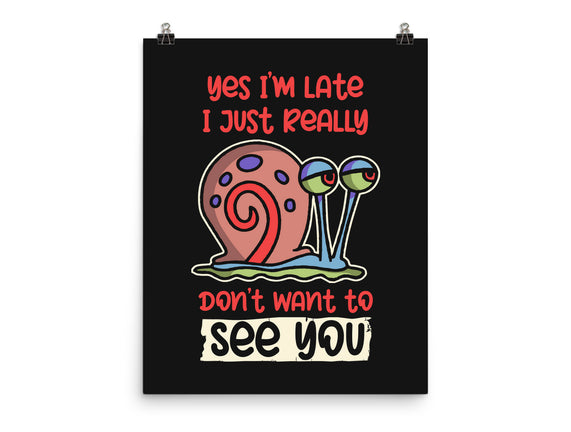 Yes I'm Late
