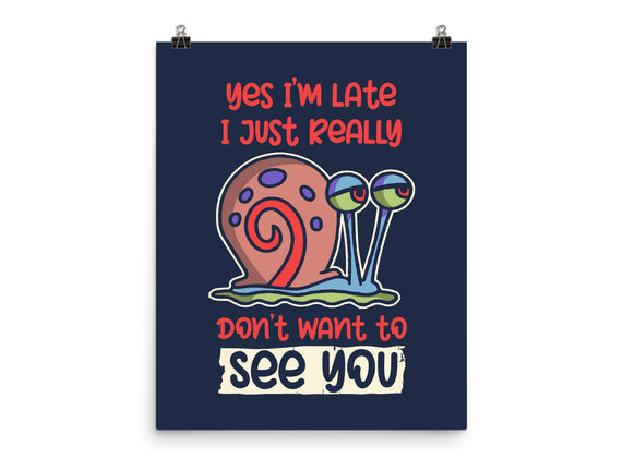 Yes I'm Late