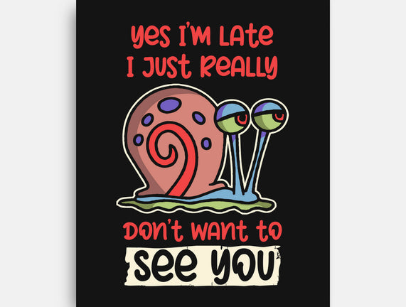 Yes I'm Late