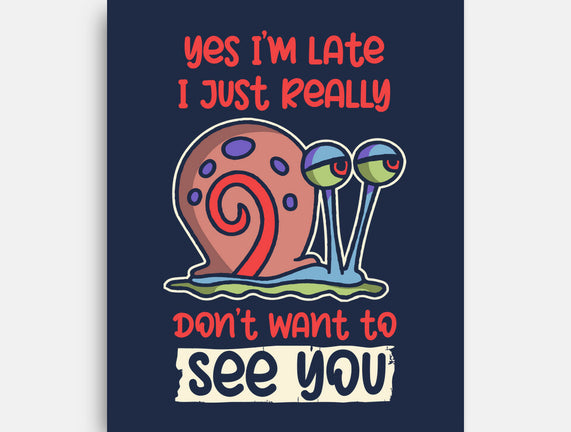 Yes I'm Late