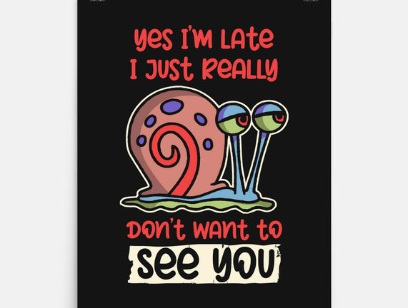 Yes I'm Late