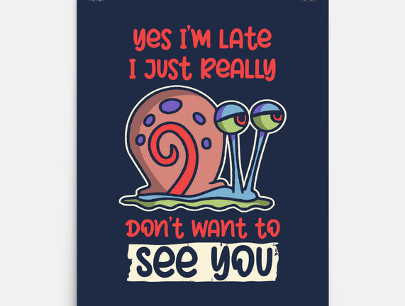 Yes I'm Late