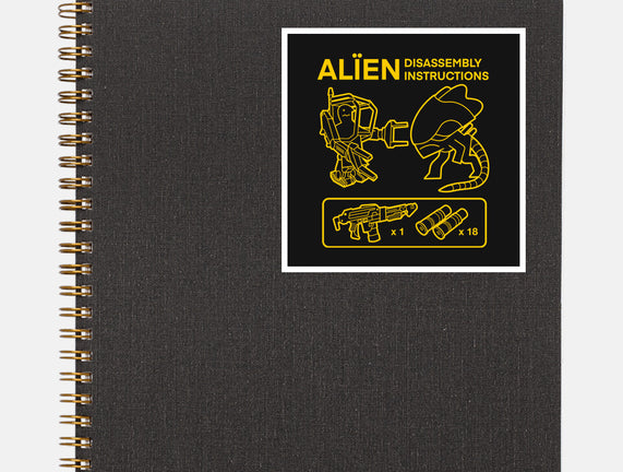 Alien Disassembly