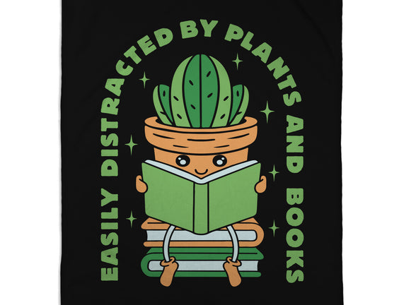 Easily Distracted By Plants And Books