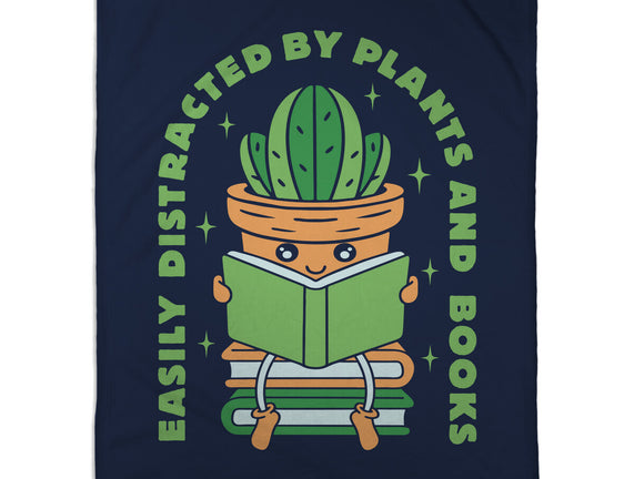 Easily Distracted By Plants And Books
