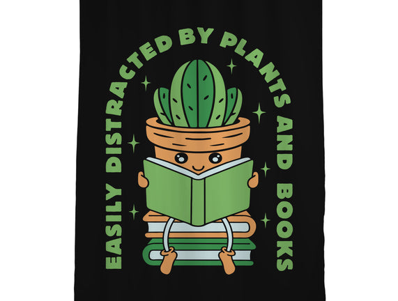 Easily Distracted By Plants And Books