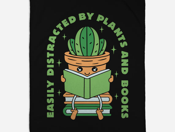 Easily Distracted By Plants And Books