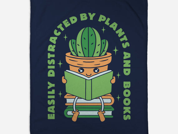 Easily Distracted By Plants And Books