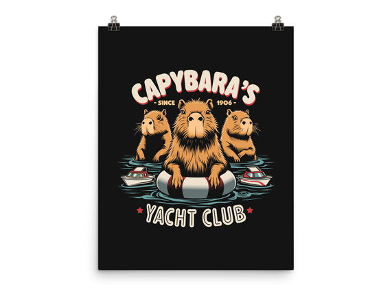 Capybaras Yatch Club