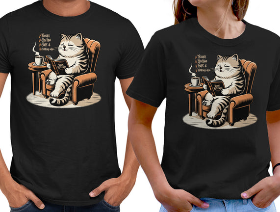 Books Coffee And Cats