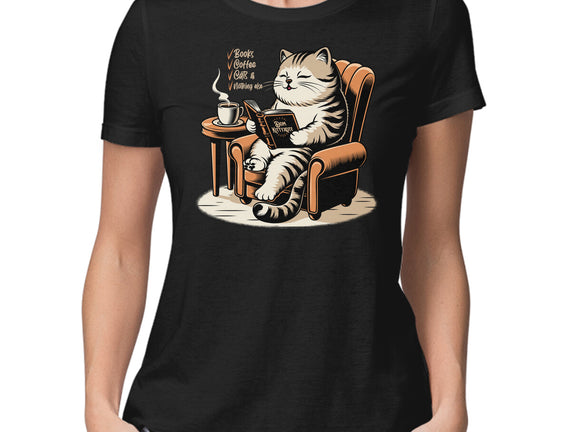 Books Coffee And Cats