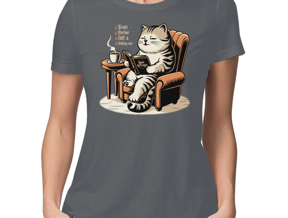 Books Coffee And Cats