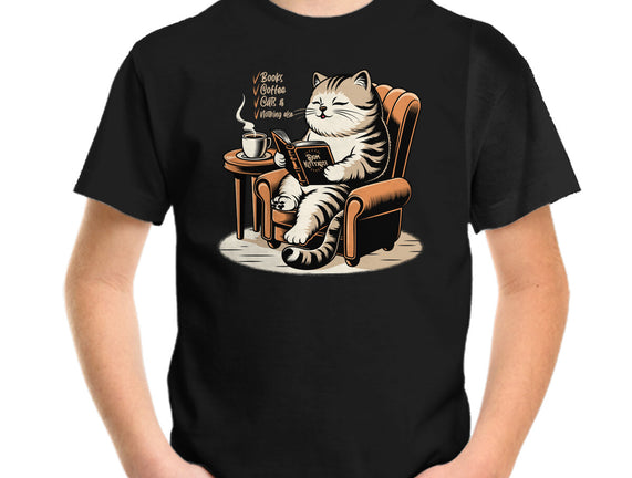 Books Coffee And Cats