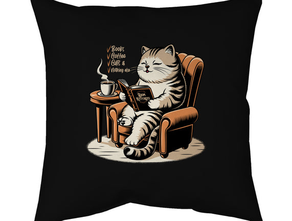 Books Coffee And Cats