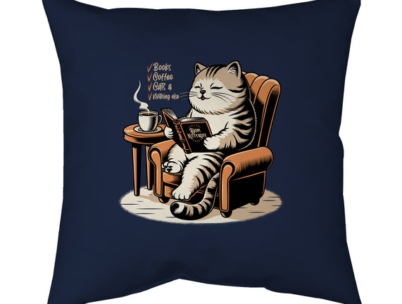 Books Coffee And Cats