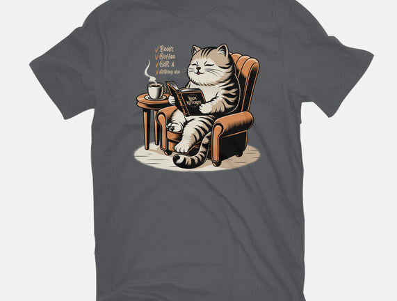 Books Coffee And Cats