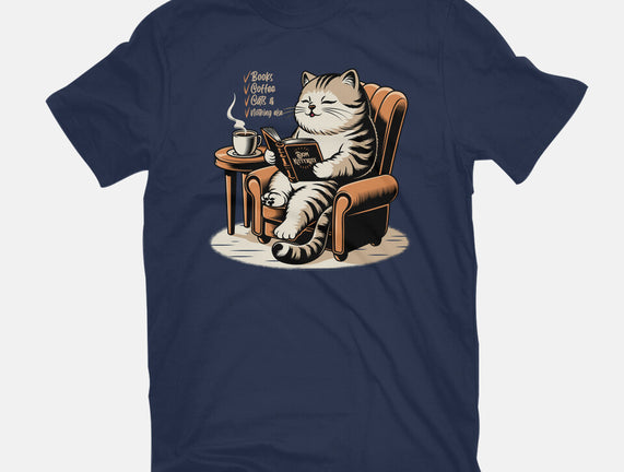Books Coffee And Cats
