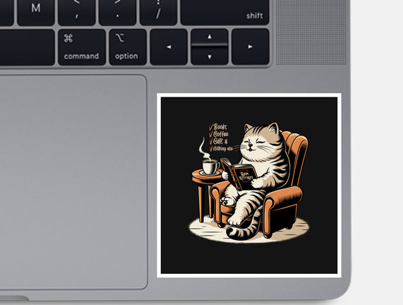 Books Coffee And Cats