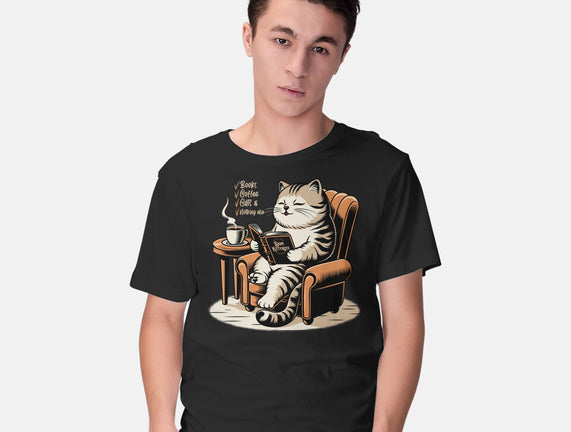 Books Coffee And Cats
