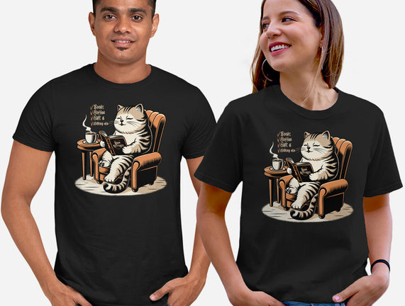Books Coffee And Cats