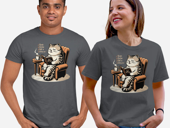 Books Coffee And Cats
