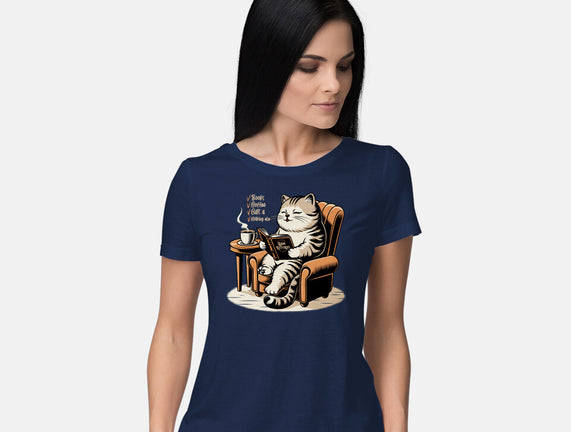 Books Coffee And Cats