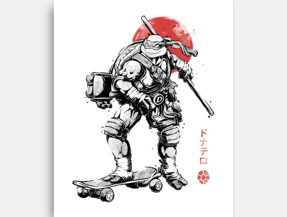 Ninja Donatello Sumi-E