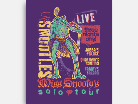 Miss Snooty's Solo Tour