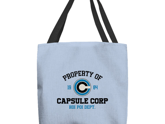 Property Of Capsule Corp