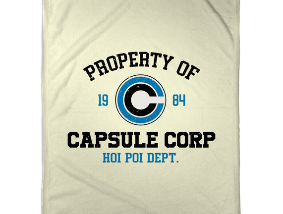 Property Of Capsule Corp