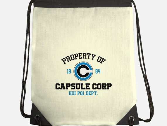 Property Of Capsule Corp