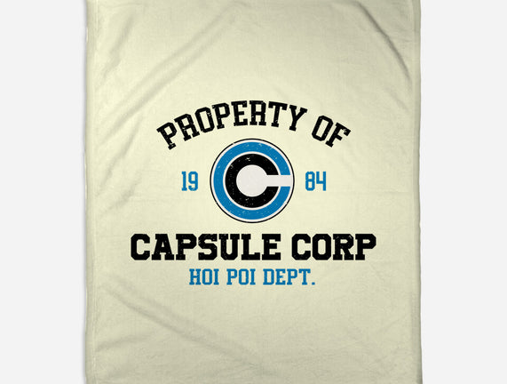 Property Of Capsule Corp