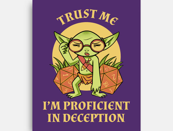Proficient In Deception
