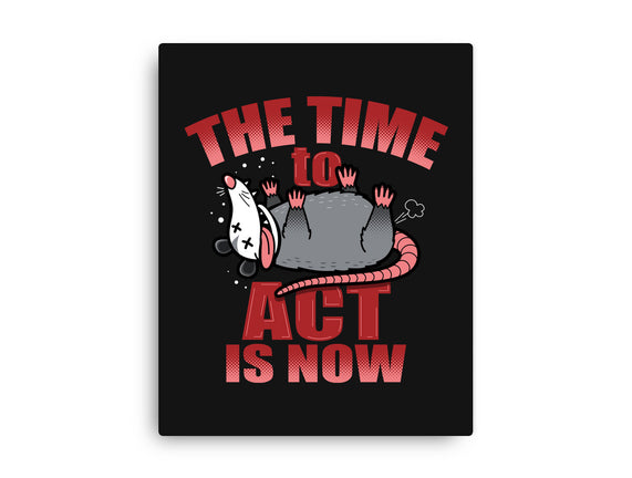 The Time To Act Is Now
